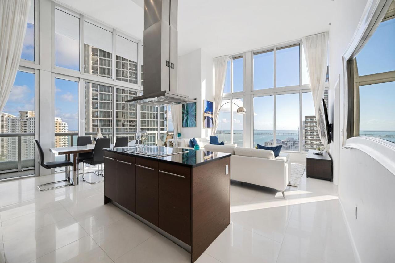 Ferienwohnung Iconic Luxurious High Ceilings Unit Brickell W Miami Exterior foto